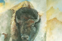 Bison painting