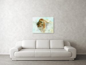Bison wall art